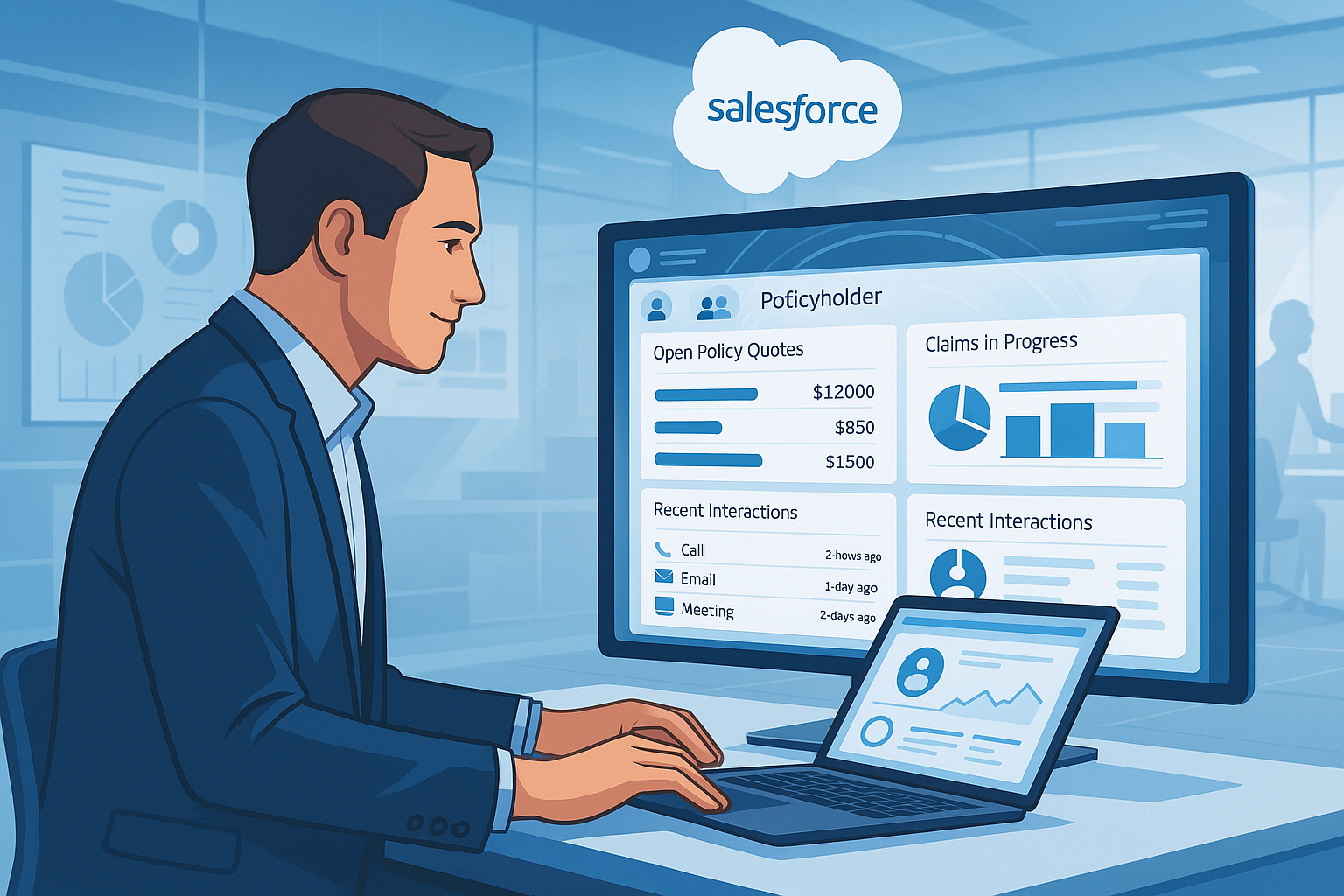 Optimizing Insurance Operations with Salesforce: From Policy to Claims
