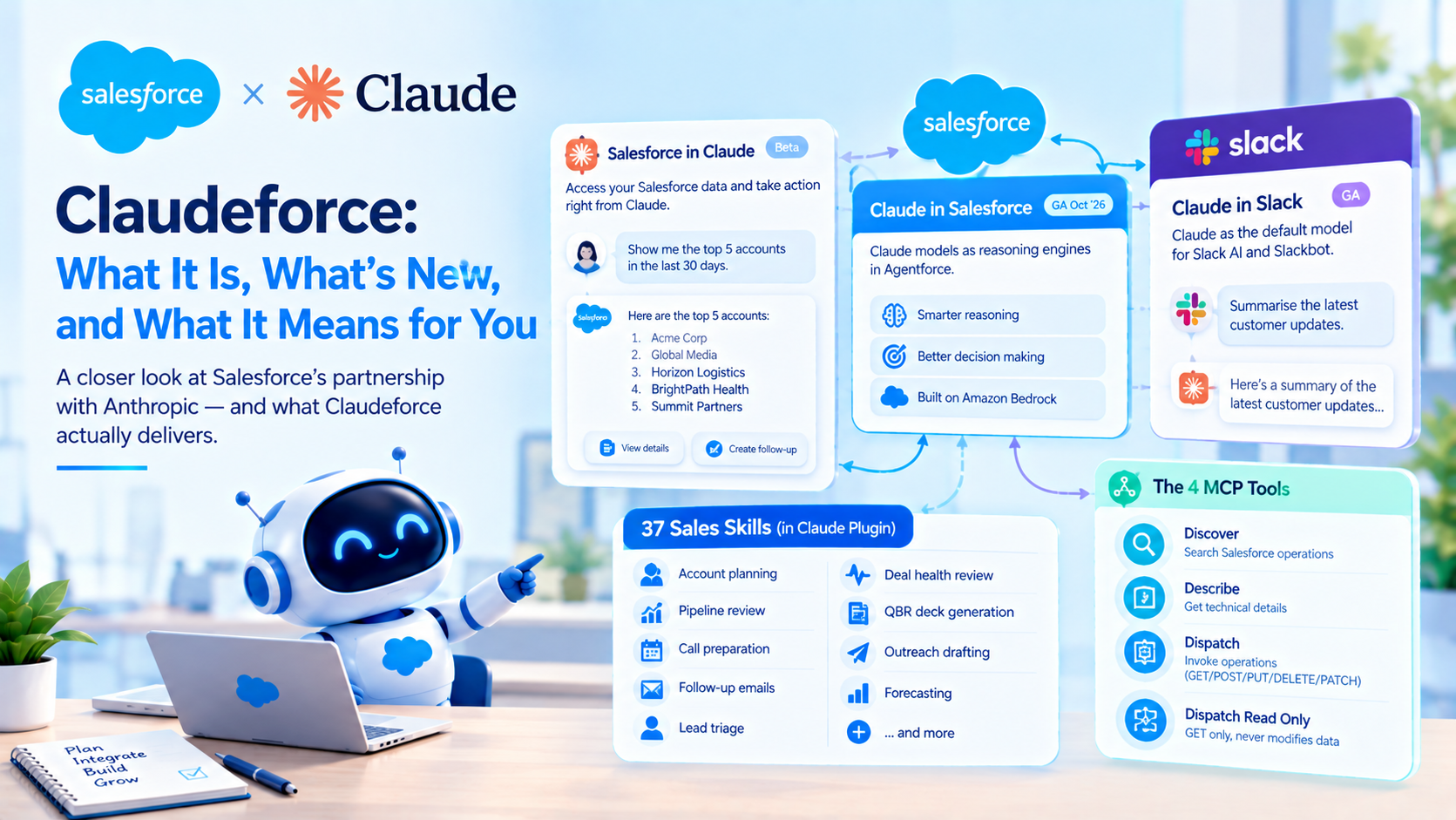 Claudeforce: What Salesforce and Anthropic Actually Shipped