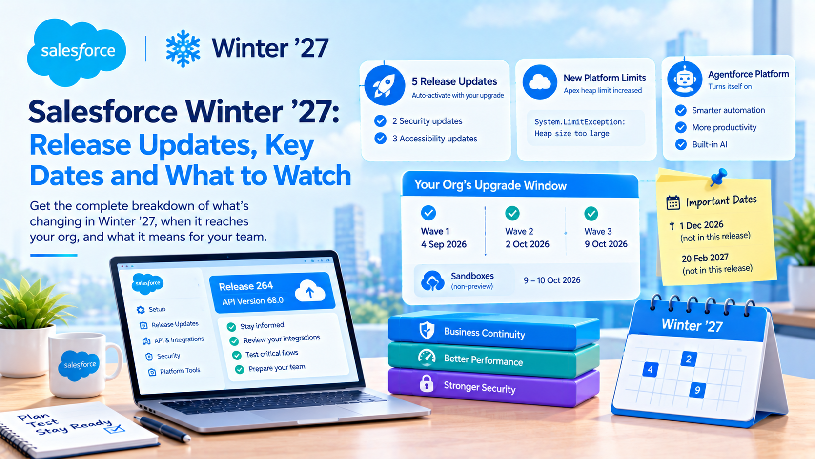 Salesforce Winter '27: What Breaks and What to Fix