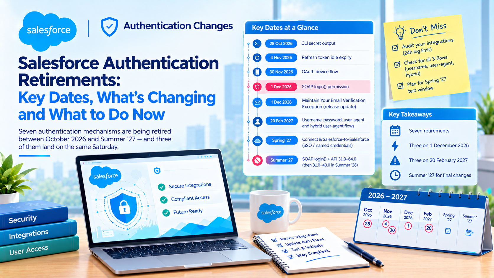 Salesforce OAuth Retirements: What to Fix Before 2027