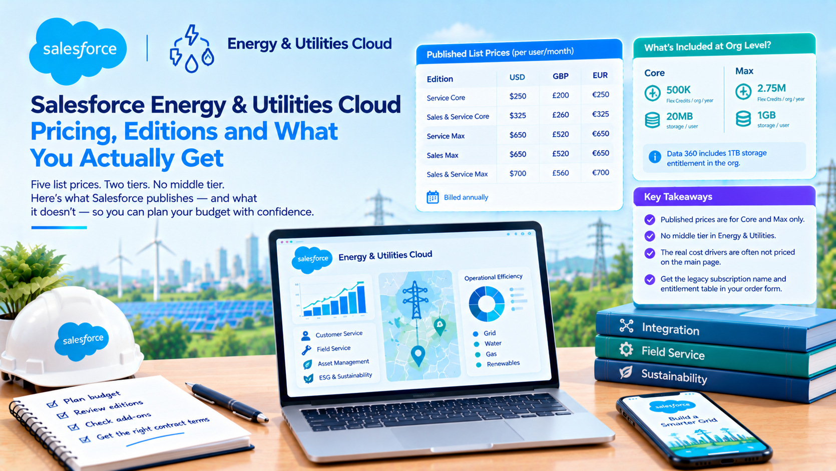 Salesforce Energy & Utilities Cloud: Costs and Gaps
